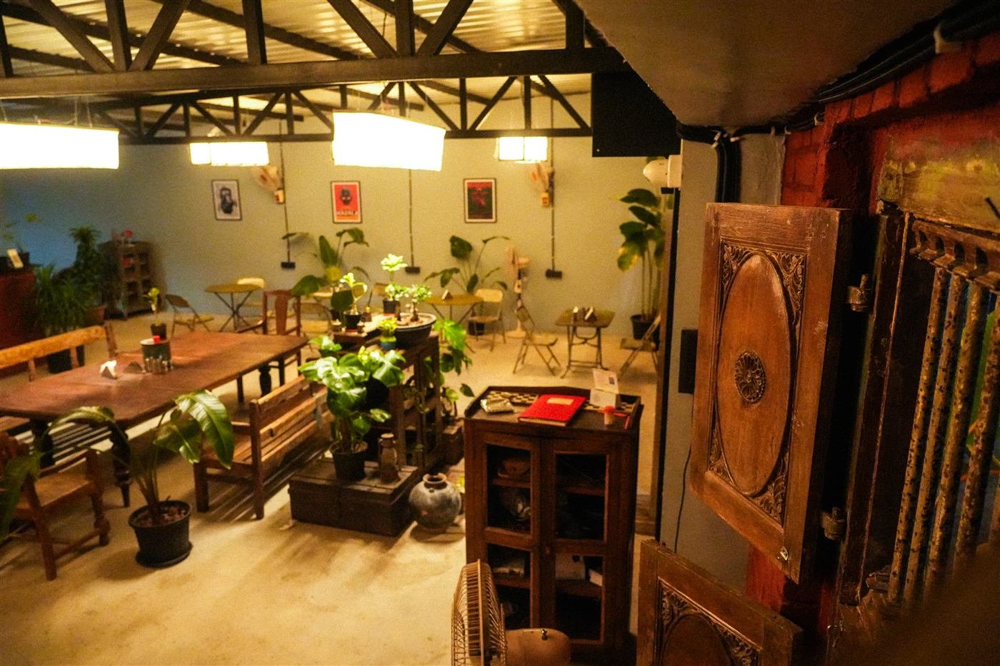 Egg Cartel long table